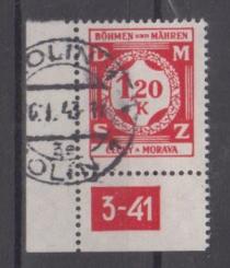 149 - Böhmen & Mähren Dienst Nr. 7 Pl.-Nr. 3-41 