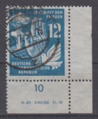 278 - DDR Nr. 278 DV 1 