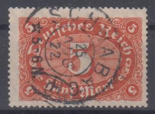 174 - Deutsches Reich Infla Nr. 174 b 