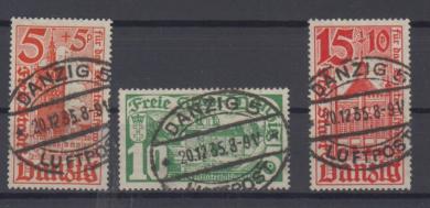 256 - Danzig Nr. 256-258 