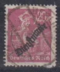 075 - Deutsches Reich Dienst Nr. 75 X 