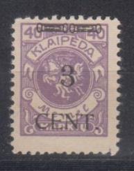 178 - Memel Nr. 178 Type III 
