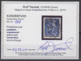 188 - Deutsches Reich Infla Nr. 188 