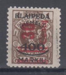 232 - Memel Nr. 232 Type III 