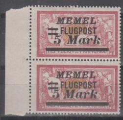 105 - Memel Nr. 105 + Nr. 105 III 