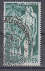 50 - Frz. Zone Baden Nr. 50 I 