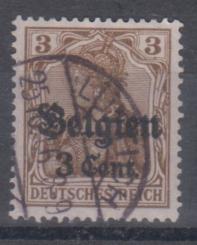 11 - Landespost in Belgien Nr. 11 a II 