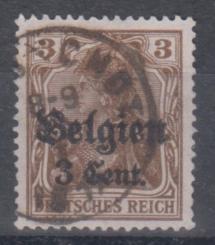 11 - Landespost in Belgien Nr. 11 a III 
