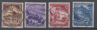 806 - Deutsches Reich Nr. 806 - 809 