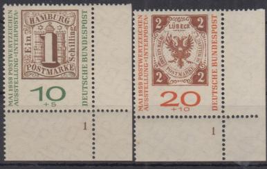 0310 - Bund Nr. 310 b + 311 b FN 1 