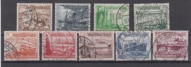 651 - Deutsches Reich WHW Schiffe Nr. 651 - 659 