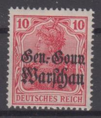 10 - Deutsche Post in Polen Nr. 10 c 