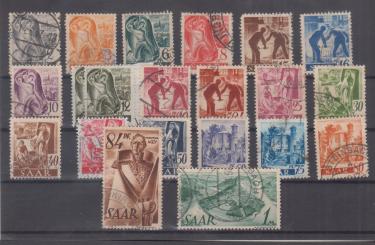 206 - Saarland Nr. 206 - 225 