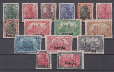 001 - Danzig Nr. 1 - 15 