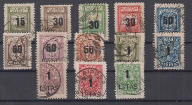 193 - Memel Nr. 193 - 205 