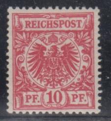 47 - Deutsches Reich Krone / Adler Nr. 47 d 