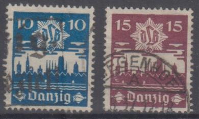 267 - Danzig Nr. 267 + 268 