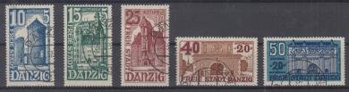 262 - Danzig Nr. 262 - 266 
