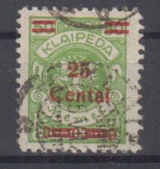 218 - Memel Nr. 218 Type II 