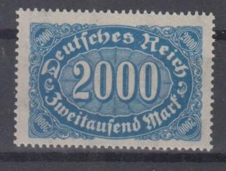 253 - Deutsches Reich Infla Nr. 253 az 