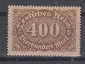 222 - Deutsches Reich Infla Nr. 222 d 