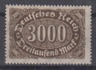 254 - Deutsches Reich Infla Nr. 254 d 