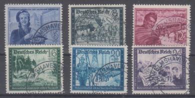 888 - Deutsches Reich Nr. 888 - 893 