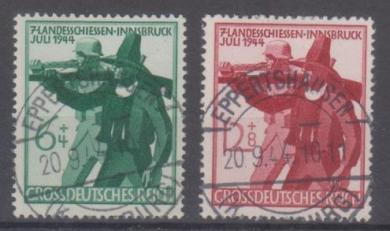 897 - Deutsches Reich Nr. 897 + 898 