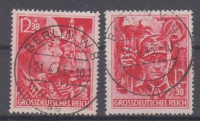 909 - Deutsches Reich Nr. 909 + 910 