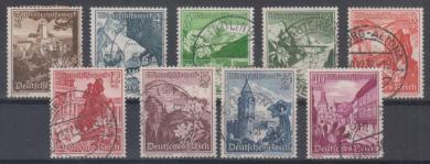 675 - Deutsches Reich WHW Nr. 675 - 683 