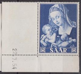 353 - Saarland Nr. 353 Br 