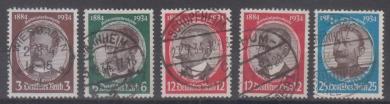 540 - Deutsches Reich Nr. 540 - 543 mit Nr. 542 x + y 