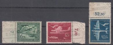 866 - Deutsches Reich Nr. 866 - 868 