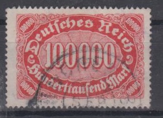 257 - Deutsches Reich Infla Nr. 257 
