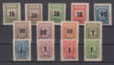 193 - Memel Nr. 193 - 205 