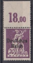 122 - Deutsches Reich Infla Nr. 122 P OR III PF III 