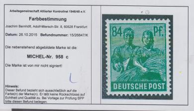 958 - Alliierte Besetzung Nr. 958 c 
