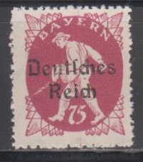 127 - Deutsches Reich Infla Nr. 127 AF X 
