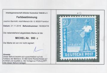 950 - Alliierte Besetzung Nr. 950 c 
