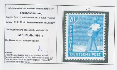950 - Alliierte Besetzung Nr. 950 c 