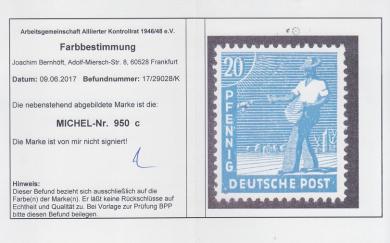 950 - Alliierte Besetzung Nr. 950 c 