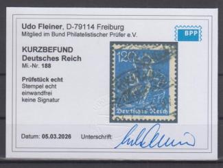 188 - Deutsches Reich Infla Nr. 188 