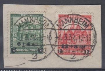463 - Deutsches Reich Nothilfe Nr. 463 + 464 