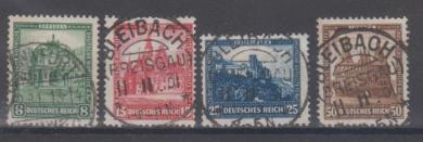 459 - Deutsches Reich Nothilfe Nr. 459 - 462 