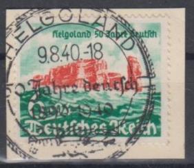 750 - Deutsches Reich Helgoland Nr. 750 