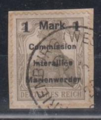 22 - Marienwerder Nr. 22 A I H 