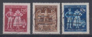 133 - Böhmen & Mähren Nr. 133 - 135 