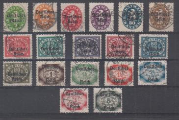 034 - Deutsches Reich Dienst Nr. 34 - 51 