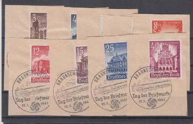 751 - Deutsches Reich WHW Nr. 751 - 759 