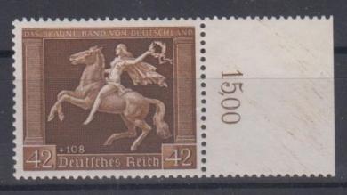 671 - Deutsches Reich Braunes Band Nr. 671 y OR 